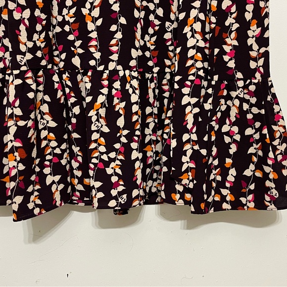 Tommy Hilfiger Multicolor Floral Long Sleeve Dress - Picture 8 of 8